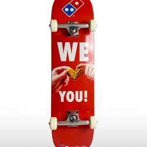 Skateboard "We love you"